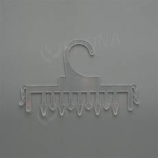 Plastový vešiak na spodnú bielizeň, typ WBO15, šírka 20 cm, 1 ks