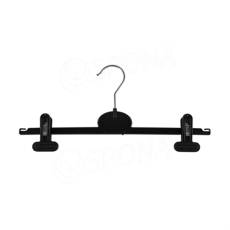 Plastový vešiak so štipcami, typ WDS1, šírka 34 cm, čierny, 1 ks