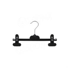 Plastový vešiak so štipcami, typ WDS2, šírka 26 cm, čierne, 1 ks