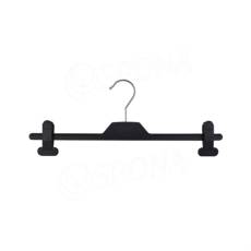 Plastový vešiak so štipcami, typ WKA33, šírka 33 cm, čierny, 1 ks