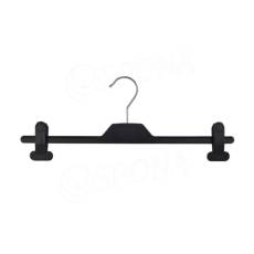 Plastový vešiak so štipcami, typ WKA40, šírka 40 cm, čierny, 1 ks