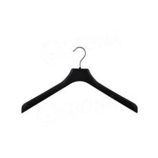 Konfekčný plastový vešiak, typ EA50, šírka 50 cm, čierne, 1 ks