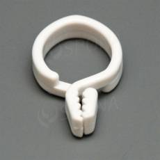 Štipec/kolíček, typ WR1, plastový, biely, 1 ks