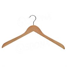 Drevený vešiak, typ BT, šírka 44,5 cm, bez priečky, bez zárezov, 1 ks