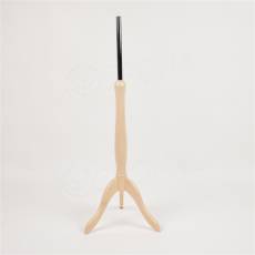 Stojan trojnožka drevený + kŕčok, svetlý