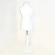 Panna FIDIA detská 1 rok, biely poťah, kruhový stojan, biely