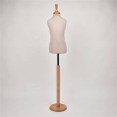 Panna FIDIA detská 6/8 rokov, svetlý poťah, kruhový stojan, jaseň