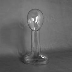 Hlava dámska EKO, transparentná