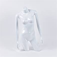 Busta SAMANTA 01 dámska, lesklá biela