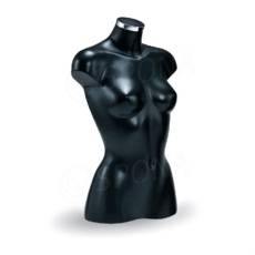 Busta ENERGY dámska, krátka, čierna, kŕčok chróm