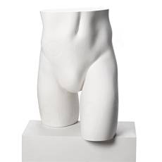 Torzo POLY pánske boky, biela matná