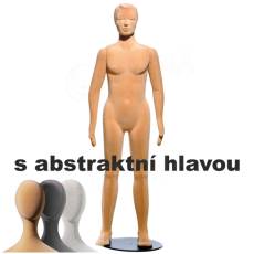 Figurína detská FLEXIBLE 13 rokov, dievča, abstrakt, telová, flok, bez podstavca