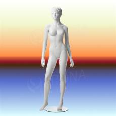 Figurína dámska ADRIANA 02, prelis, biela matná