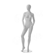 Figurína dámska CITY 04, matná biela