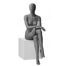 Figurína dámska CITY 06, matná šedá