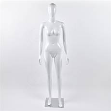 Figurína dámska SAMANTA 01, lesklá biela