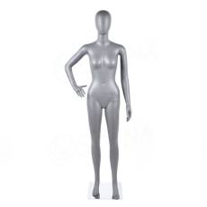 Figurína dámska SAMANTA 02, matná šedá