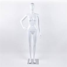 Figurína dámska SAMANTA 02, lesklá biela