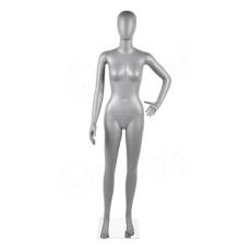 Figurína dámska SAMANTA 03, matná šedá