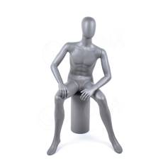 Figurína pánska DEREK 05, matná šedá