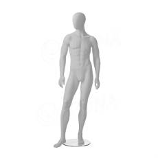 Figurína pánska CITY 03, matná biela