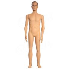 Figurína pánska FLEXIBLE, prelis, makeup, telová, plast