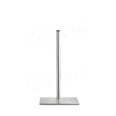Podstavec POLY krátky, výška 600 mm, brúsená oceľ