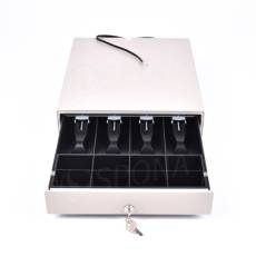 Pokladničná zásuvka EC 350 D, 4B/8M, béžová, kov