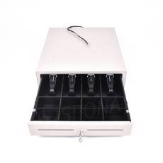 Pokladničná zásuvka EC 465, 4B / 8M, béžová, kov