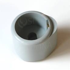 ALKAFIX plastová koncovka pre priemer 38 mm, šedá