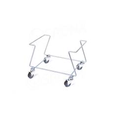 Vozík pre nákupné košíky, pojazdný, nízky