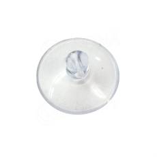 Prísavka pre uchytenie sklenených políc 25/6 mm, transparentná