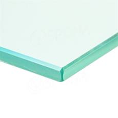 Polica sklenená TEMPER 965 x 681 x 8 mm, číra