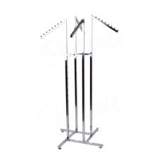 Štender PROFILINE štvorramenný, šikmé ramená 45 cm, chróm