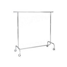 Štender 1002B, výška 155 cm, šírka 150-210 cm, kovové kolieska