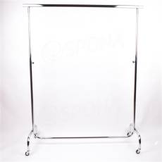 Štender 1002D, výška 130-200 cm, šírka 150-210 cm, malé kovové kolieska