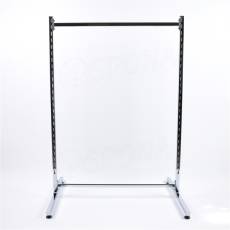 Stojan 1041, obojstranný, šírka 997 mm, výška 1460 mm, chróm