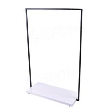 CUADRO, 115, štender 700 x 1450 mm, biela doska, antracit