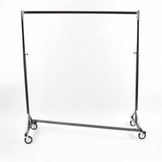 Štender záťažový 020, výškovo nastaviteľný, výška 120-195 cm, šírka 150 cm, HAMR šedý