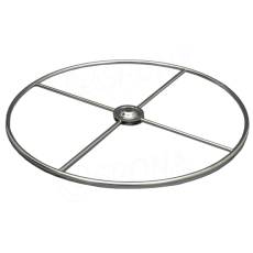 Stojanček na stôl, kruh 300 mm, chróm