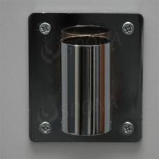 WALL držiak k vodopádu BLOCK 25, vertikálny, chróm