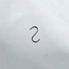 Háčik "S" veľkosť 25, chróm