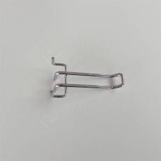 PEG háčik EURO, dĺžka 100 mm, drôt 5 mm, chróm