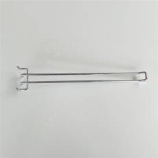 PEG háčik EURO, dĺžka 300 mm, drôt 5 mm, chróm