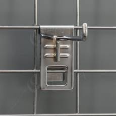 SIEŤ 5 háčik L, dĺžka 100 mm (G54), chróm