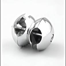 BLOCK 25, paralelná spojka - staviteľná, chróm