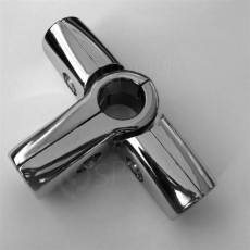 BLOCK 25, spojka päťcestná ORIGINAL, chróm