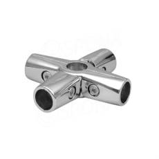 BLOCK 25, spojka šesťcestná, chróm