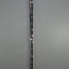 VARIANT stojka na stenu UNI 25 x 30 mm, 2400 mm, chróm