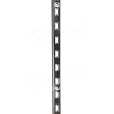 VARIANT stojka na stenu motýľ, 23 x 30 mm, hrúbka materiálu 1,5 mm, dĺžka 2400 mm, chróm